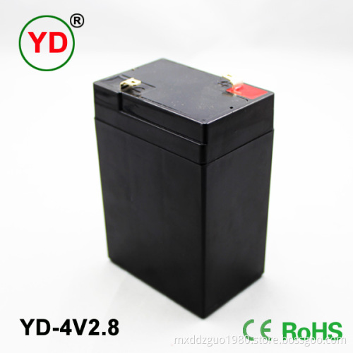 4V2.8ah Rechargeable Lead Acid Battery